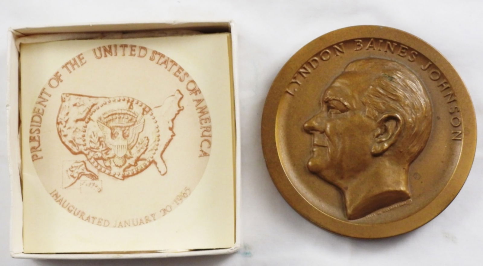 Lyndon Baines Johnson Medal (1 of 2)