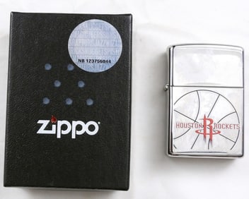 2009 Houston Rockets Zippo, Sealed