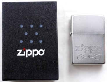 2012 Zippo Scroll, Sealed
