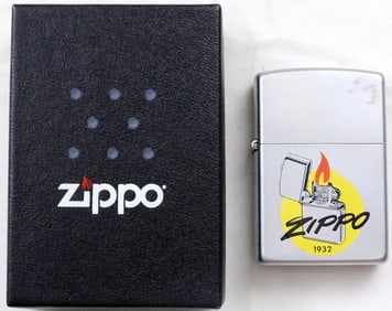 2002 Zippo Advertising Zippo, Sealed