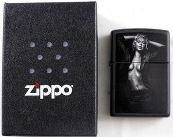 2013 Sexy Black White Zippo, Sealed