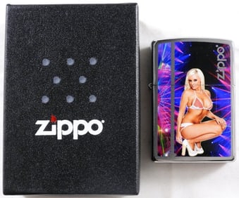 2013 Logo Girl Zippo, Sealed