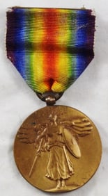 WW1 US Victory Medal With Ribbon