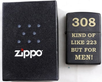 2015 Regular Black Matte Zippo, Sealed
