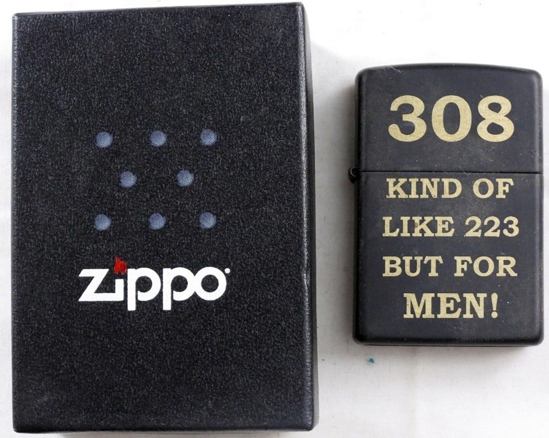 2015 Regular Black Matte Zippo, Sealed (1 of 4)