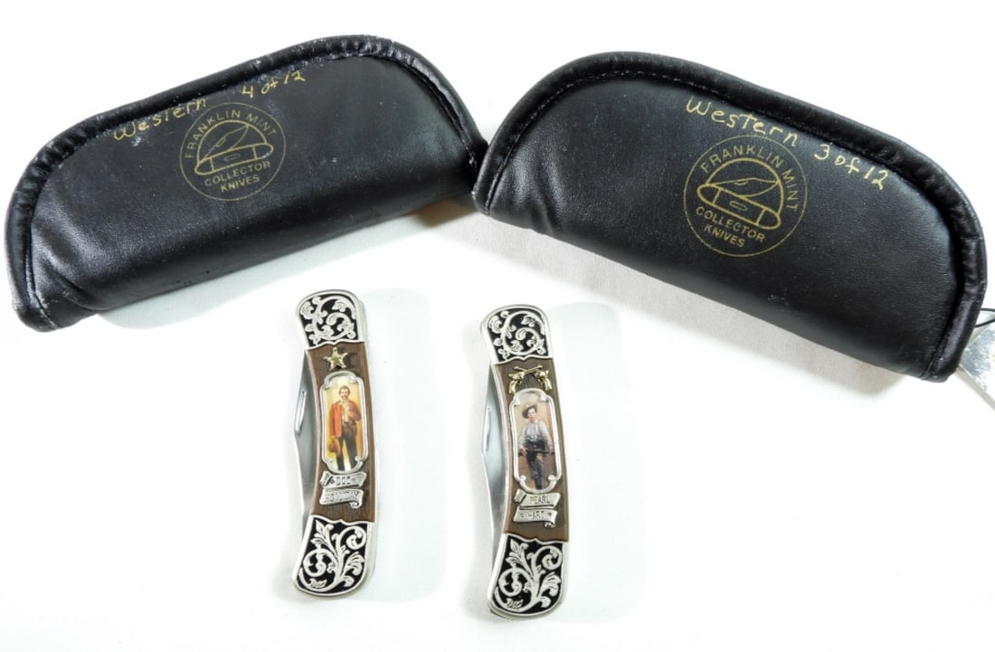 (2) Franklin Mint Collector Knives (1 of 4)