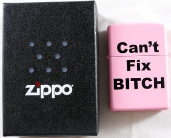 2014 Cant Fix B*tch Zippo, Sealed