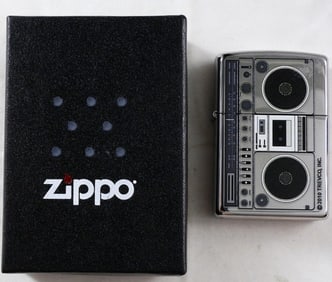 2013 Trevco Boombox Zippo, Sealed