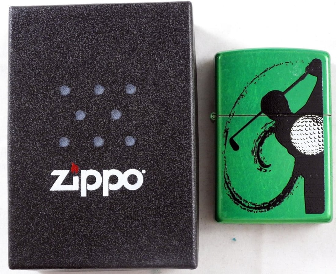 2013 Golf Swing W/Ball Zippo, Sealed (1 of 4)