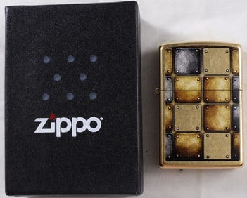 2013 Metal Design Zippo, Sealed