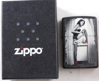 2013  Sexy Leg On Window Zippo, Sealed