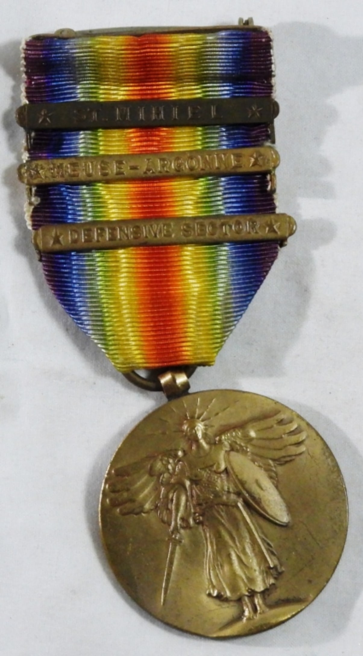 Victory Ribbon With (3) Bars (1 of 2)