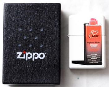 2012 Lighter Fluid Design Zippo, Sealed