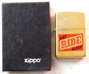 "Eat Ride Sleep" Marlboro Zippo 2004, Sealed