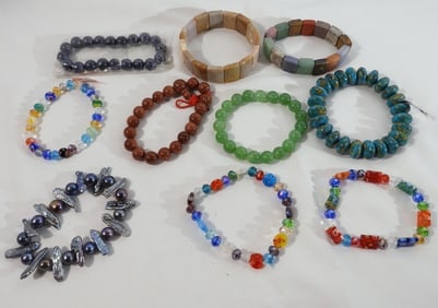 (10) Stretch Bracelets
