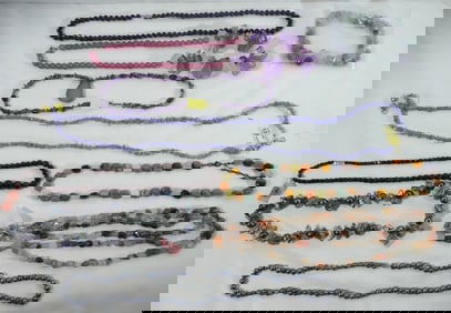 (10) Beaded Necklaces