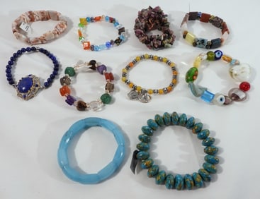 (10) Stretch Bracelets