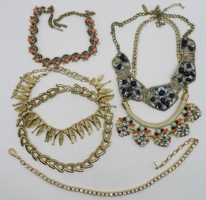 (6) Dress Necklaces