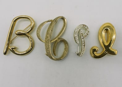 (4) Brooches