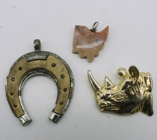 (3) Charms For Bracelets