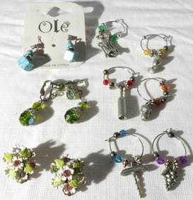 (5) Pairs Of Earrings