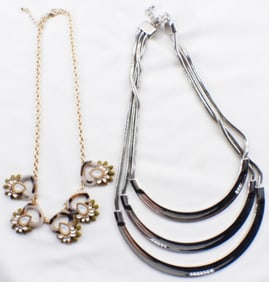 (2) Bulky Nice Necklaces