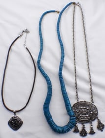 (3) Western Style Necklaces