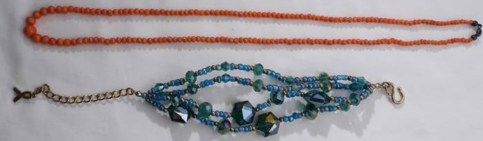 (1) Bracelet & (1) Necklace
