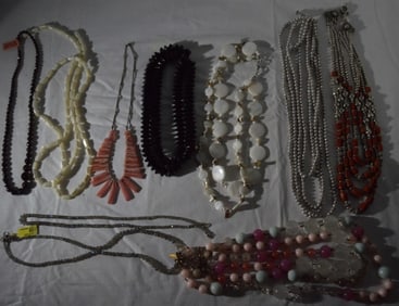 (10)Beaded Necklaces