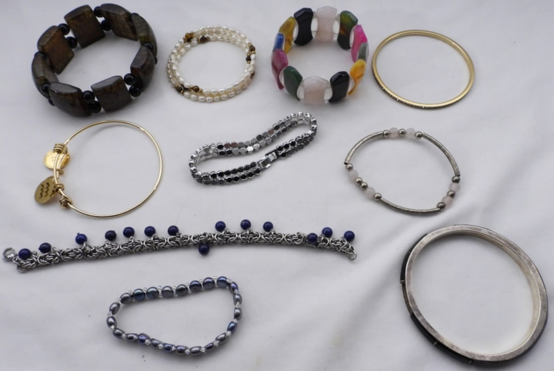 (10) Bracelets: Visit us on Facebook