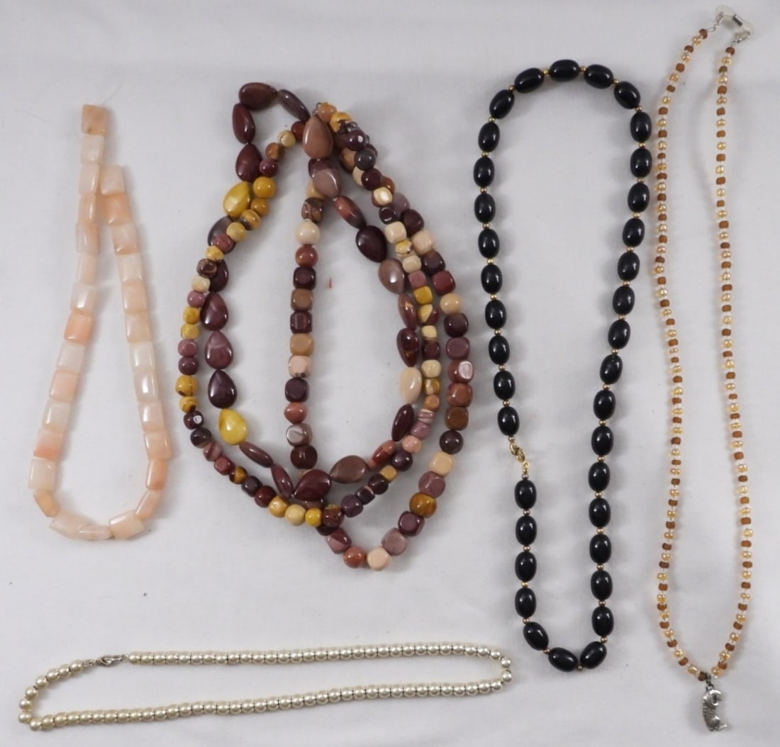 (5) Beaded Necklaces (1 of 1)