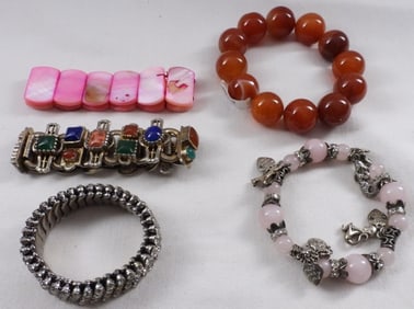 (5) Chunky Bracelets