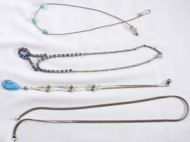(4) Beautiful Necklaces
