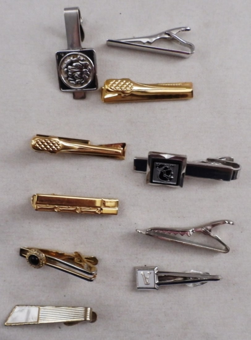 (10) Tie-Clips: Mixed-tones