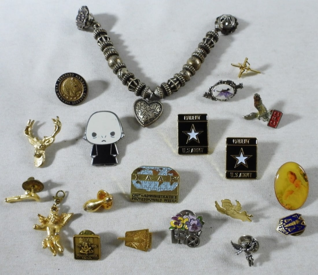 (20) Pins May Be Missing The Backs: Get it while you can