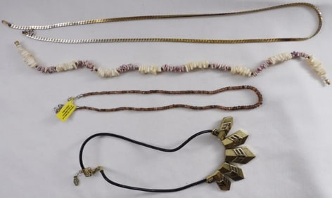 Variety of (4) Necklaces