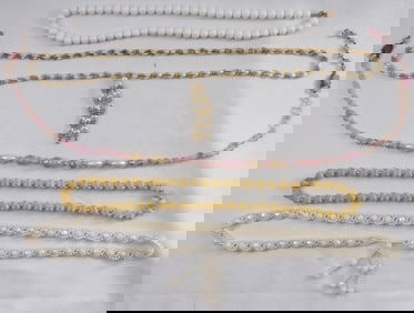 (5) Beaded Necklaces