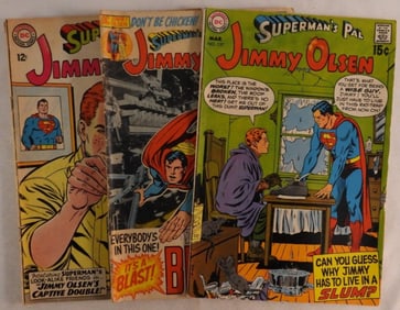 (3) Mixed Lot Of Superman's Pal Jimmy Olsen