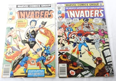 (2) Marvel The Invaders Numbers 14 & 17