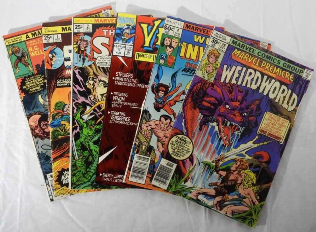 (6) Mixed Lot Of Marvel Comics (1 of 3)