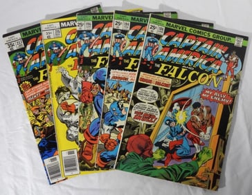 (5) Captain America And The Falcon