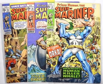 (3) Marvel Sub-Mariner