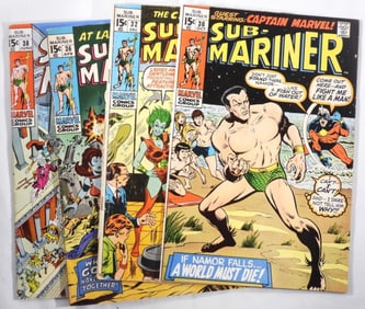 (4) Sub-Mariner Marvel Comics