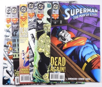 (6) Superman Comics