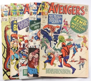 (5) The Avengers Comics