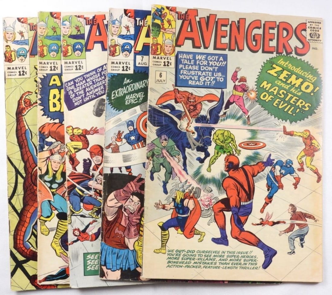 (5) The Avengers Comics (1 of 3)
