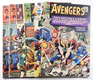(6) The Avengers Comic Lot