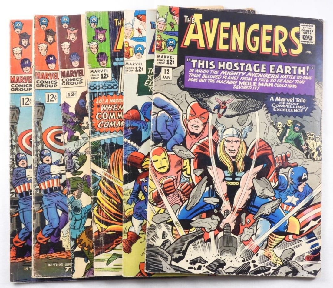 (6) The Avengers Comic Lot (1 of 2)
