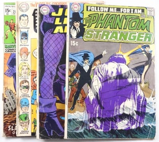 (4) Mixed Lot Of DC & Marvel