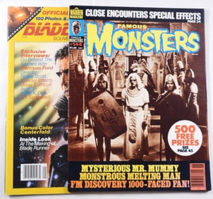 Famous Monsters & Blade Runner